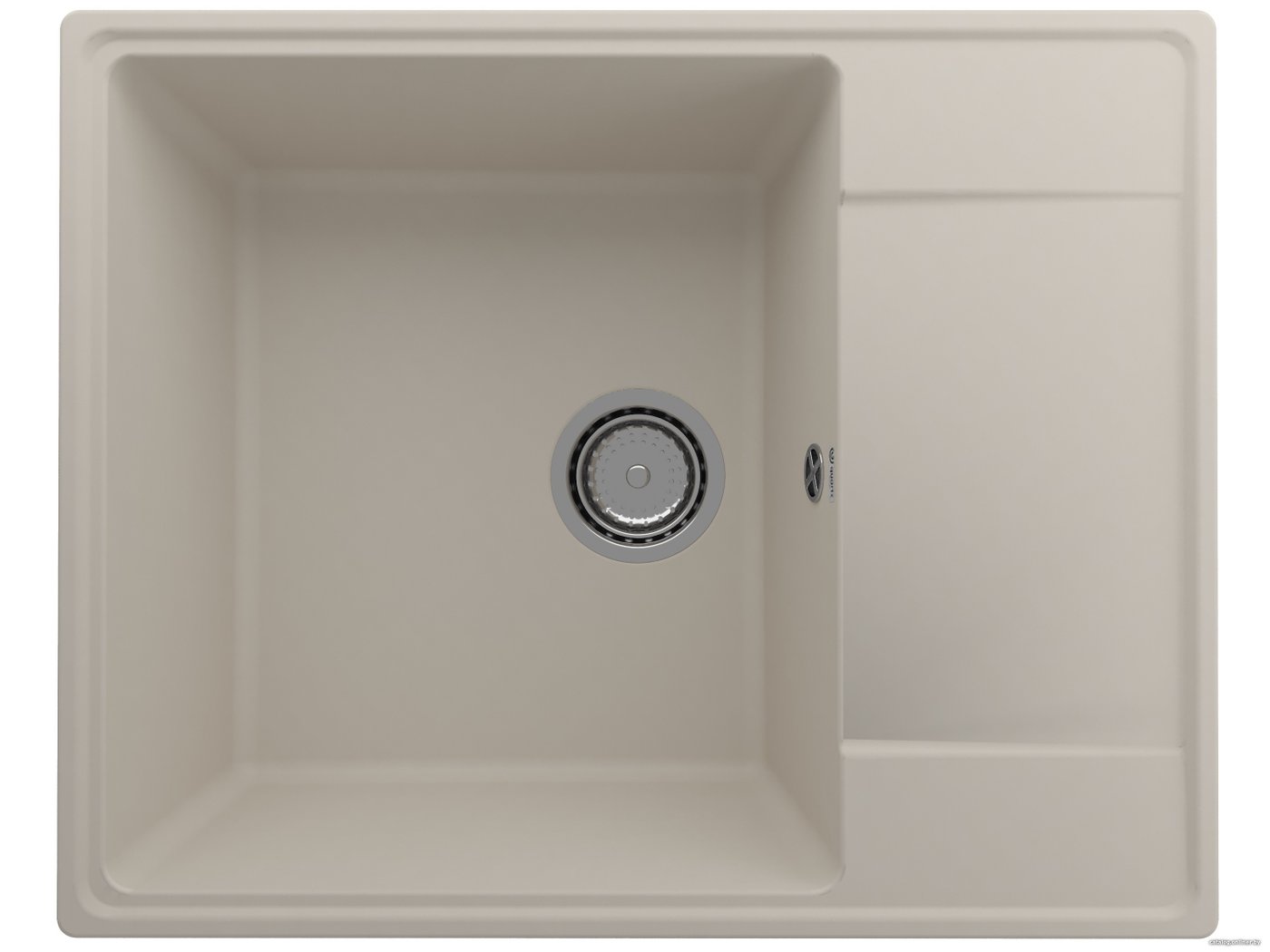 Кухонная мойка Ulgran QUARTZ Prima 605-02 (лен)