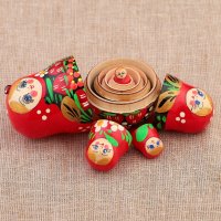 Матрешка сувенирная Sima-Land Божья коровка 3440243