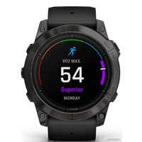 Умные часы Garmin Epix Pro Gen 2 Sapphire 51 мм (карбоново-серый титан/черный)