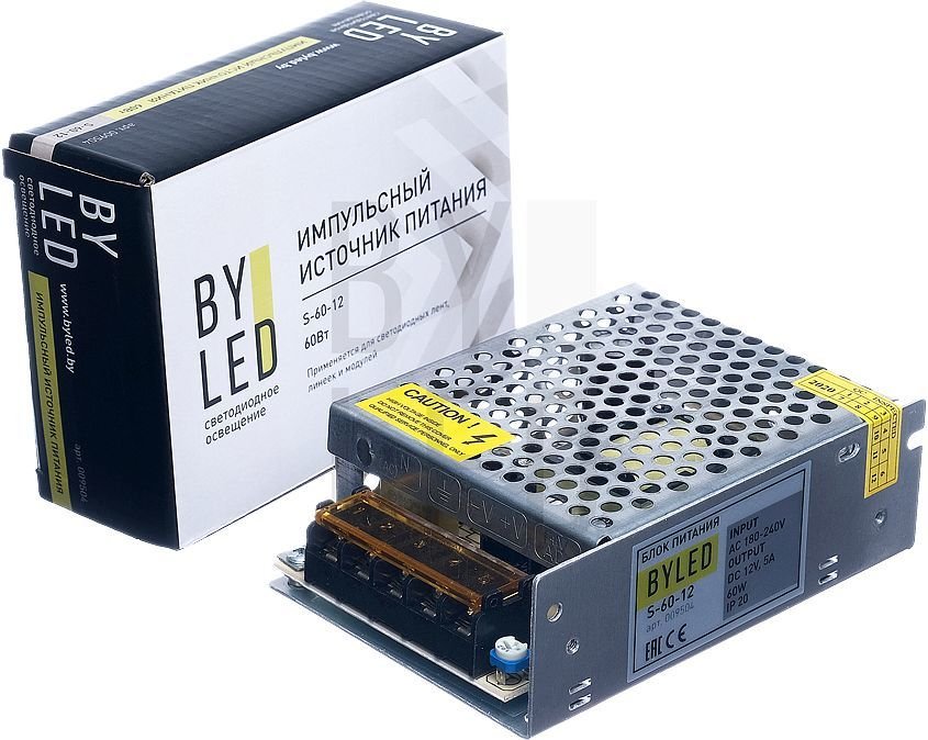 Блок питания Byled S-60-12