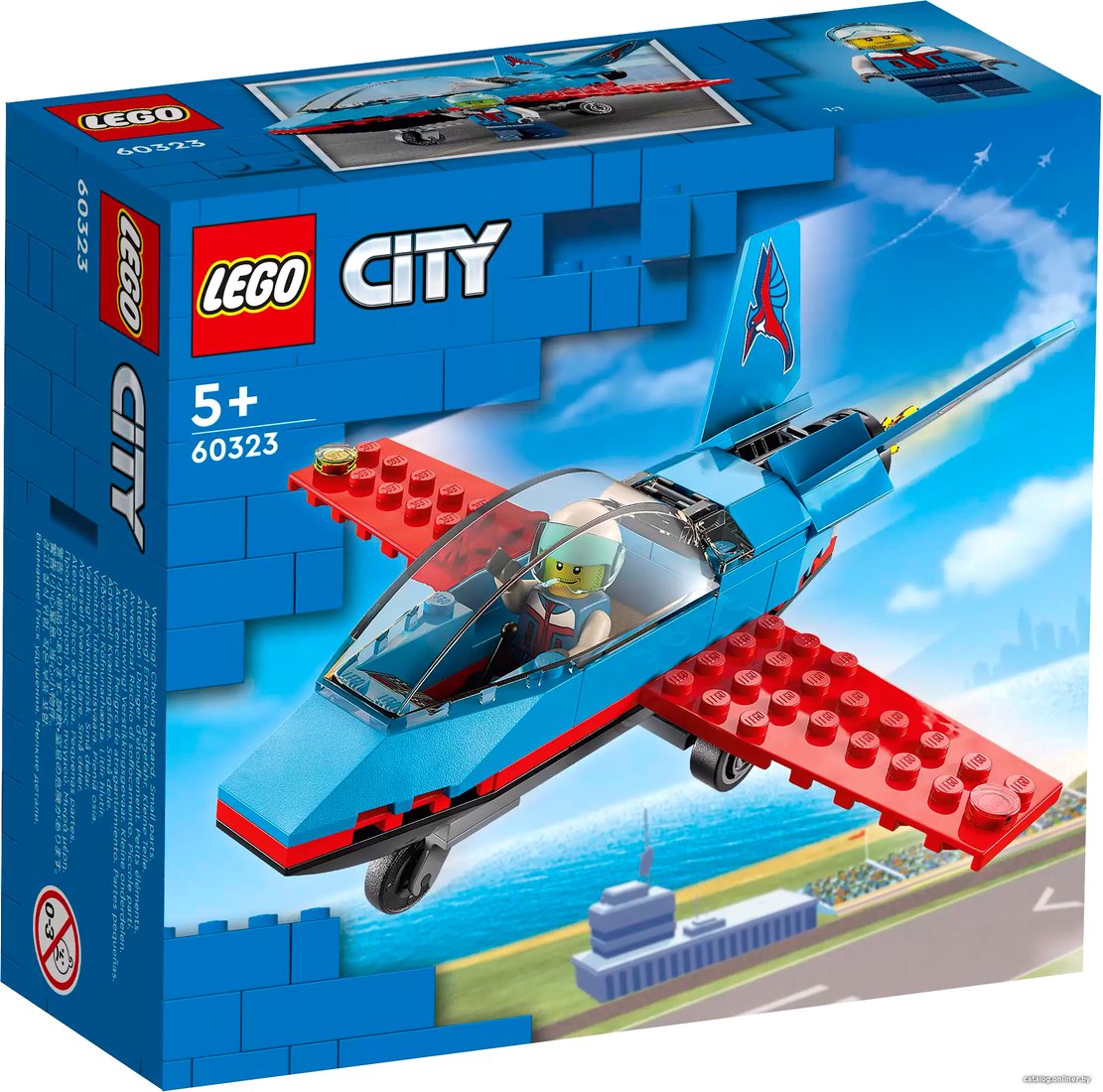 Конструктор LEGO City 60323 Трюковый самолет