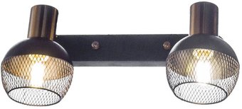 Люстра средней высоты Aitin Pro НПБ 02-2x60-102 N6237/2 (черный/бронза)