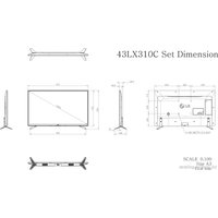 Телевизор LG 43LX318C