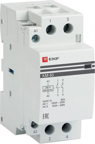 Контактор EKF PROxima km-2-63-20