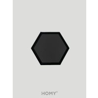 Вентиляционная решетка HOMY AIR гексагон AH100BR 17x15 (черная)