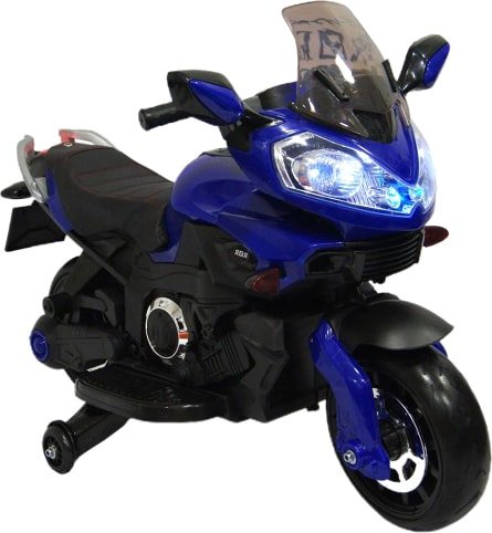 

Электромотоцикл RiverToys E222KX (синий)