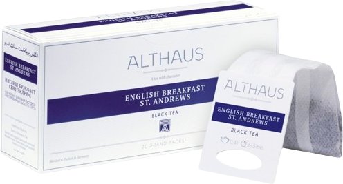 

Черный чай Althaus English Breakfast St. Andrews 15 шт
