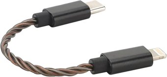 Кабель Hidizs LT02 USB Type-C - Lightning (черный)