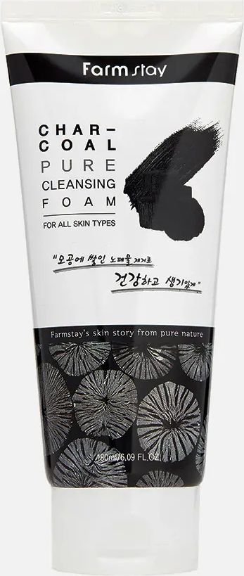 

FarmStay Пенка для умывания Charcoal Pure Cleansing Foam (180 мл)