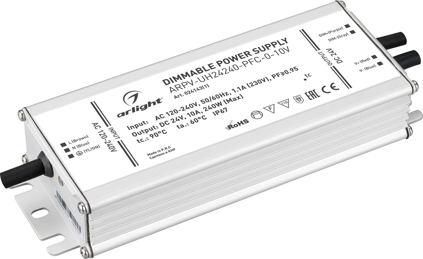

Блок питания Arlight ARPV-UH24240-PFC-0-10V 024143(1)