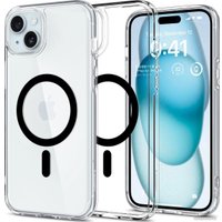 Чехол для телефона Spigen Ultra Hybrid (MagFit) для iPhone 15 ACS06803 (черный)
