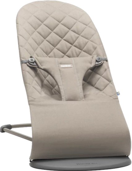 

Шезлонг BabyBjorn Bliss Cotton (хлопок, sand grey)