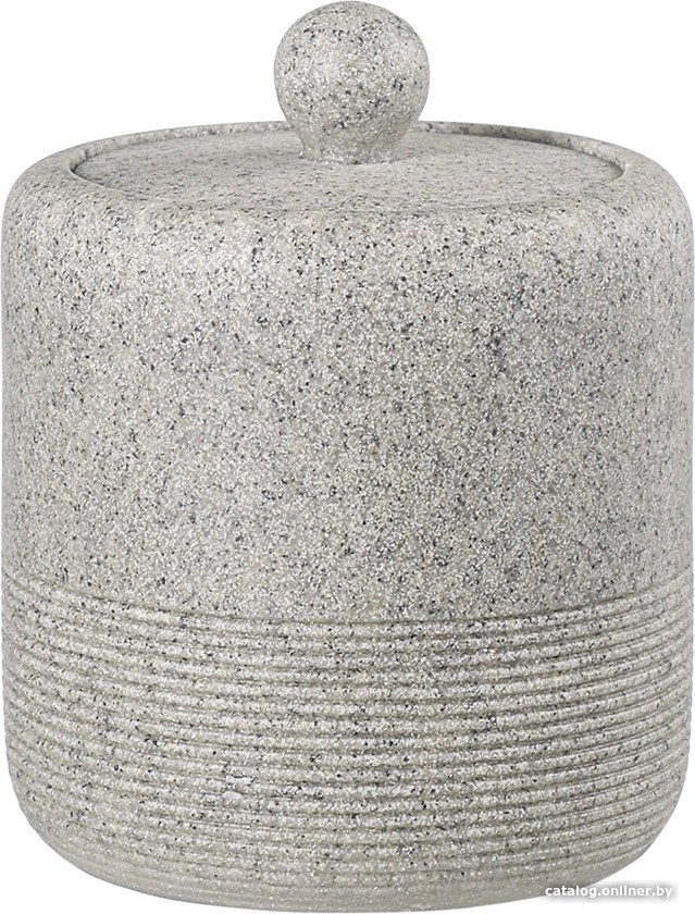 Банка в ванную Bergenson Bjorn Loup BB000054 (темно-серый)