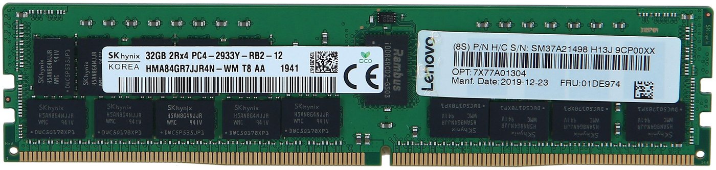 

Оперативная память Lenovo 7X77A01304