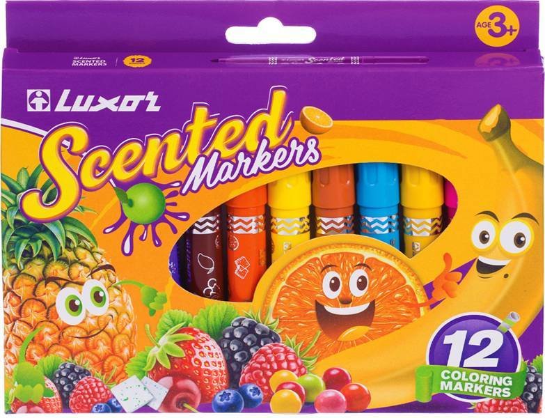

Фломастеры Luxor ColourMaxx 3065/Box (12цв)