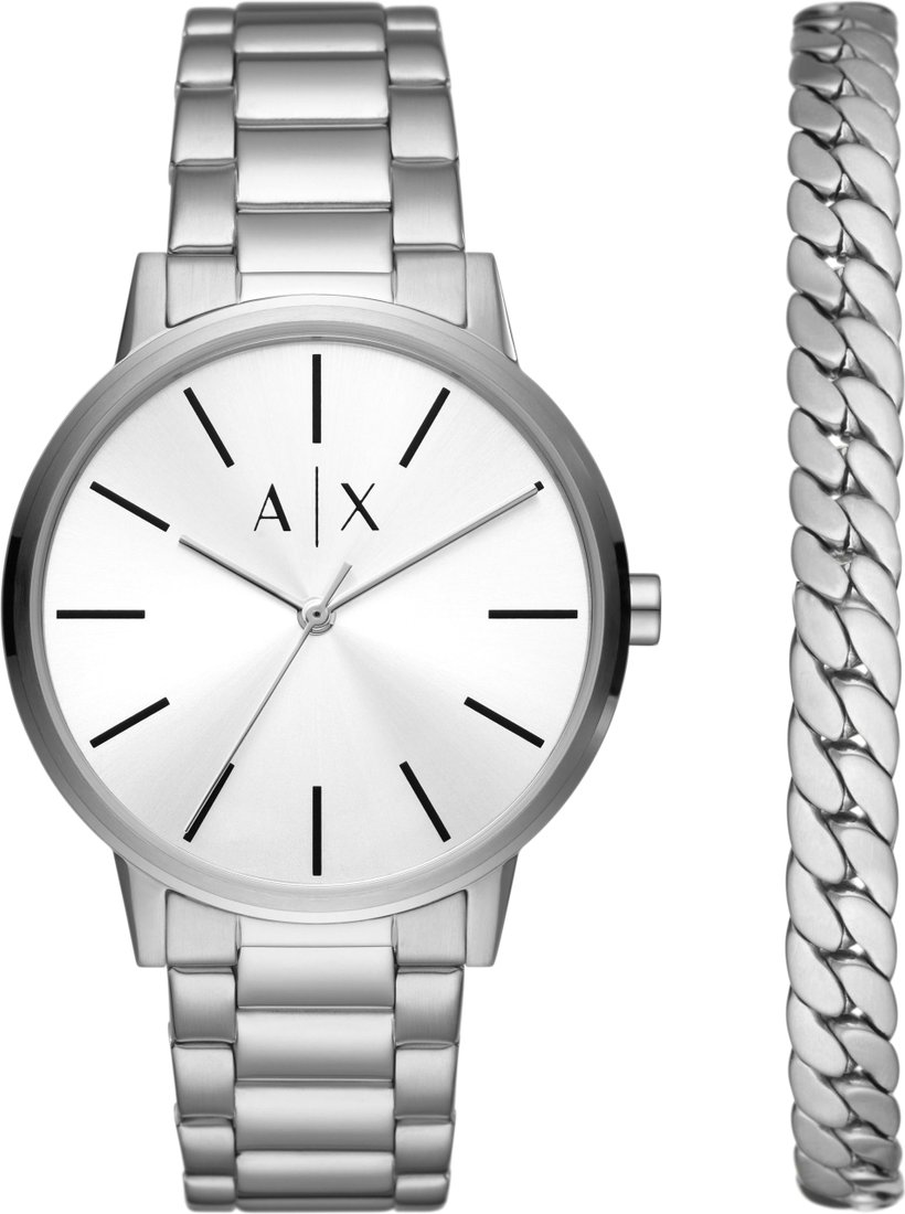 

Наручные часы с украшением Armani Exchange AX7138SET