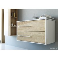  Aqwella Тумба Miami 90 R Mai.01.09/R с умывальником Malaga Mal.09.04.D-R