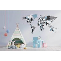 Пазл Eco-Wood-Art «Карта Мира Small» Смоуки Дримс