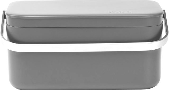 

Контейнер для пищевых отходов Brabantia Caddy 1.8 л (темно-серый)
