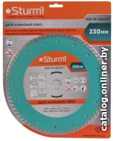 Отрезной диск алмазный  Sturm 9020-04-230x22-T