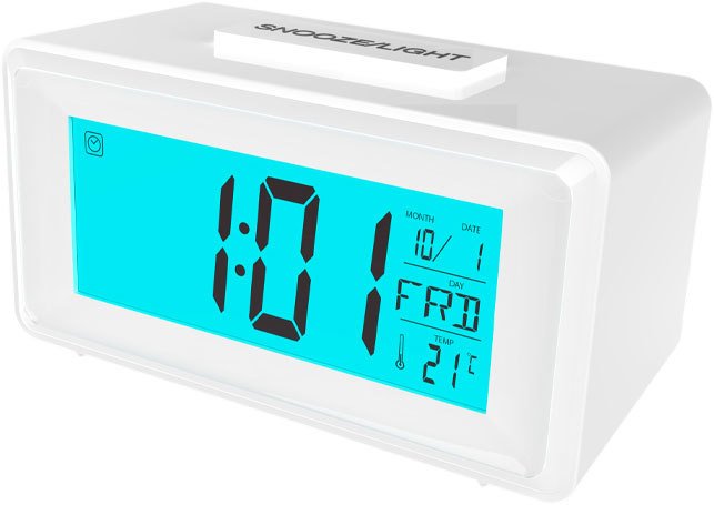 

Настольные часы Ritmix CAT-101 (белый)