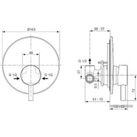 Смеситель Ideal Standard Ceraline A6940XG