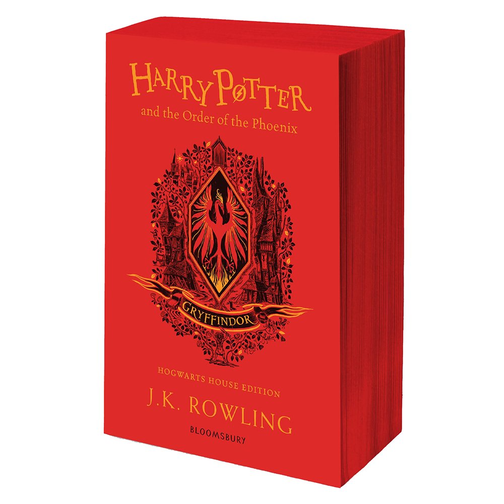

Книга издательства Bloomsbury. Harry Potter and the Order of the Phoenix - Gryffindor ed Pb, Rowling J.K.