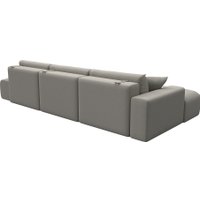 Угловой диван Лига диванов Лига-036 НПБ Модерн Лонг левый 125470L (рогожка амур бежевый)