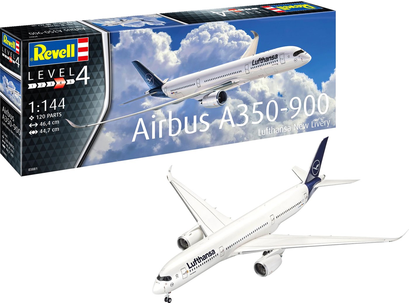 

Сборная модель Revell 03881 Airbus A350-900 Lufthansa New Livery