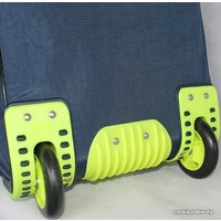 Сумка-тележка TsV 442.20 (синий/салатовый)