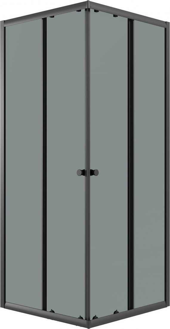 

Душевой уголок Niagara Eco NG-1009-14QT 90x90x190 (черный/стекло тонированное)