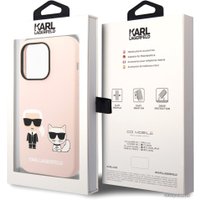 Чехол для телефона CG Mobile Lagerfeld для iPhone 14 Pro KLHCP14LSSKCI