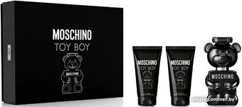 Подарочный набор Moschino Toy Boy EdP 5 мл + бальзам после бритья + гель для душа