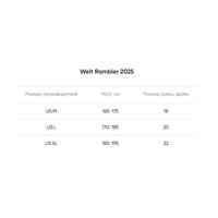 Велосипед Welt Rambler 1.0 L 2025 (Luxury Graphite)