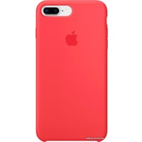 Чехол для телефона Apple Silicone Case для iPhone 8 Plus / 7 Plus Red Raspberry