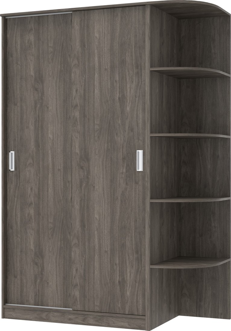 

Шкаф-купе Кортекс-мебель Лагуна ШК04-00 (орех элия, правая консоль)