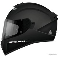 Мотошлем MT Helmets Blade 2 SV Solid A1 Gloss (XS, черный)