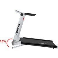 Электрическая беговая дорожка Unixfit Hi-tech F2 (arctic ice)