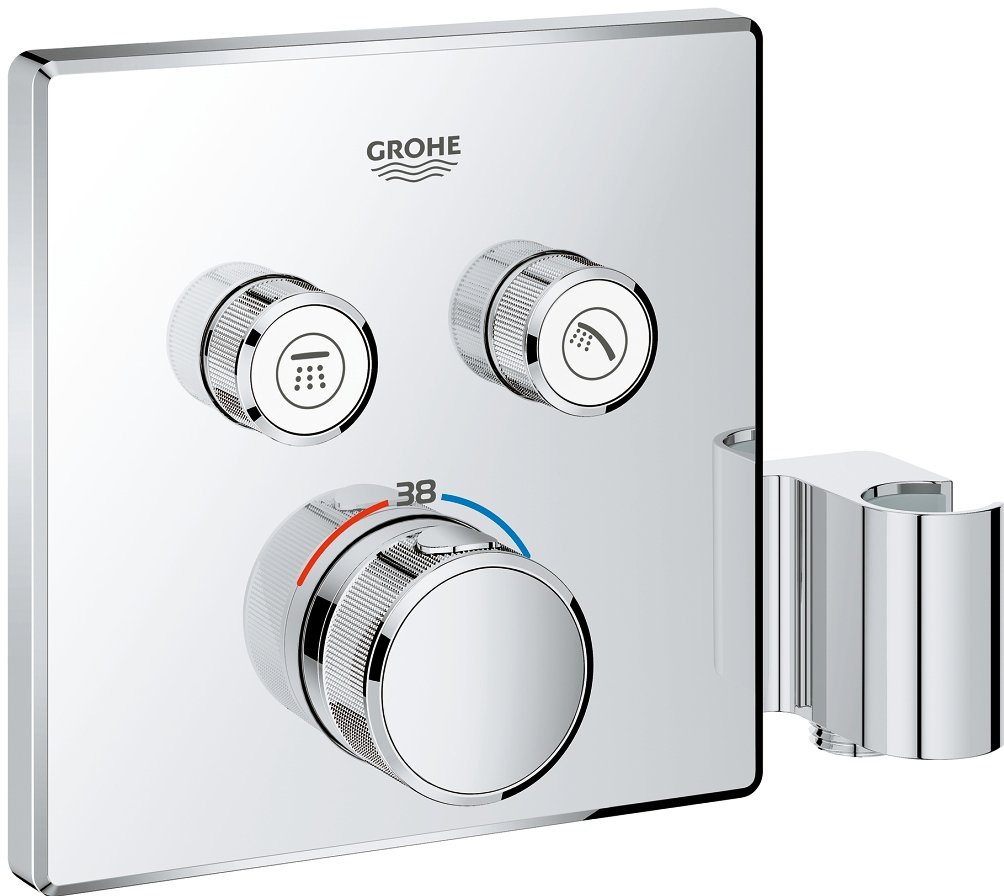 

Смеситель без скрытого механизма Grohe Grohtherm SmartControl 29125000