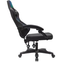 Игровое (геймерское) кресло Knight Wolf RGB (черный)