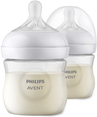 Набор бутылочек для кормления Philips Avent Natural Response с клапаном SCY900/02 (125 мл, 2 шт)