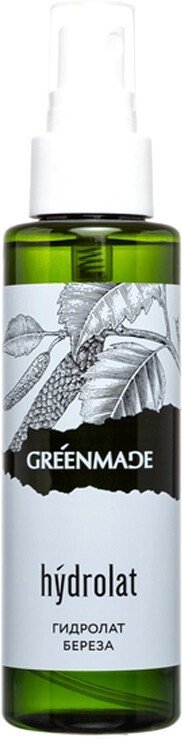 

GreenMade Гидролат для лица Береза для жирной, комбинированной и проблемной кожи (110 мл)