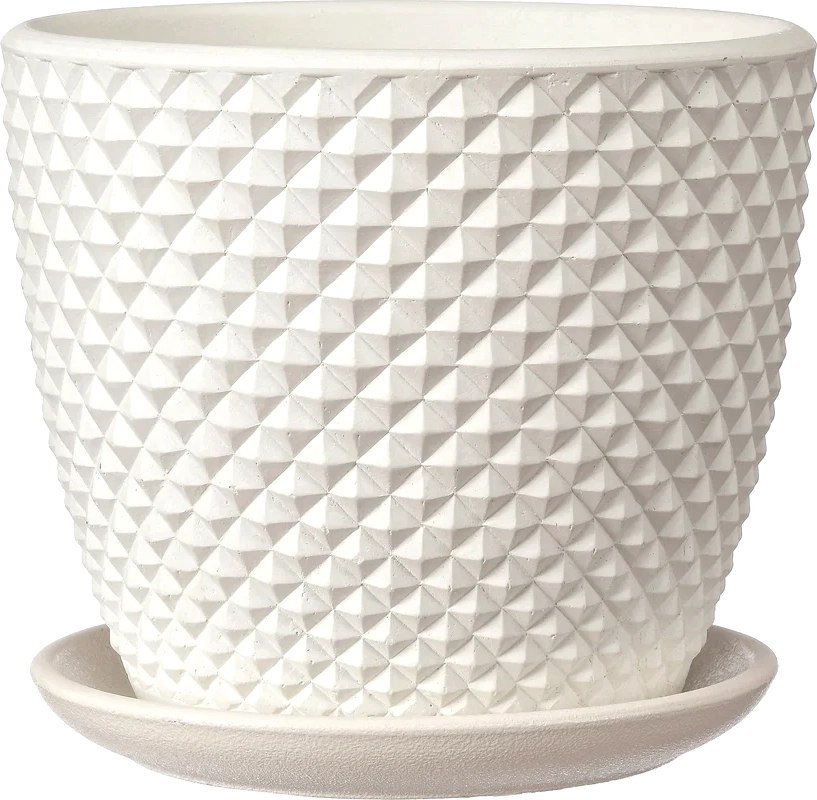 

Вазон Композит Грань №3 КБ-Б3-217-03 (2.15 л, белый бутон)