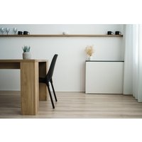 Стол-книга Stoloff Мечта 1600x850 (антрацит/белый, опоры вкручиваемые, углы прямые без роликов и ручек)