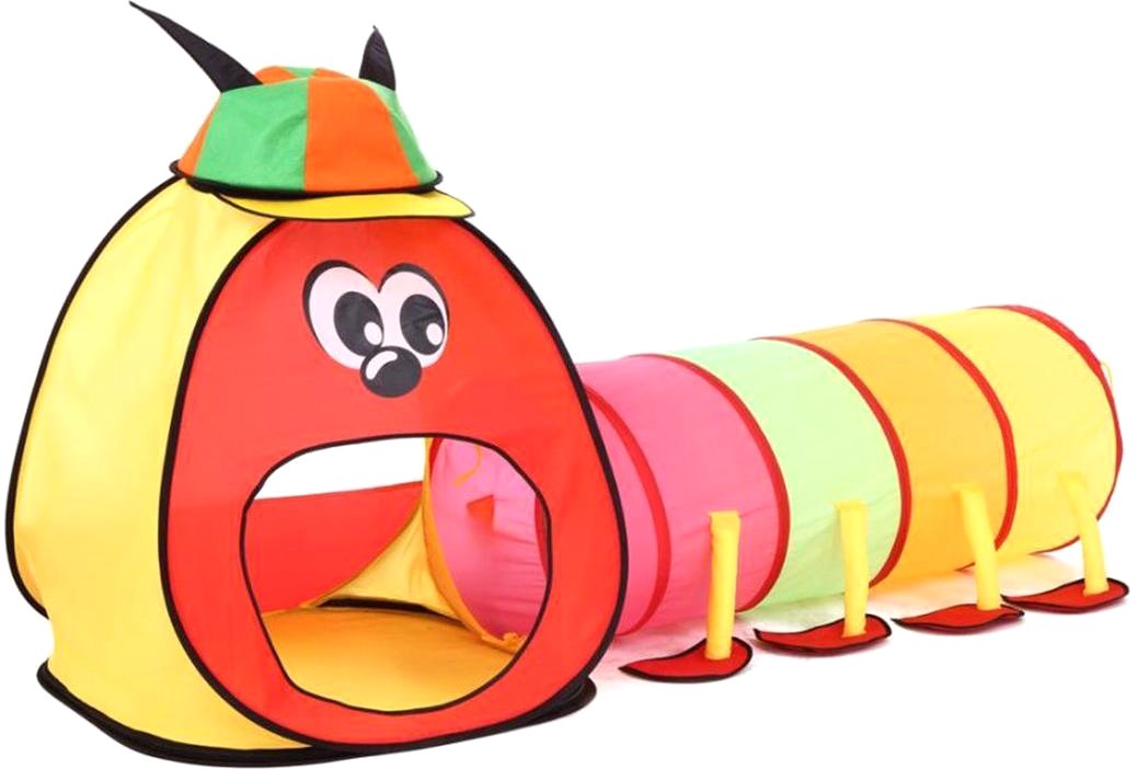 

Игровая палатка Наша Игрушка Гусеничка 889-172A