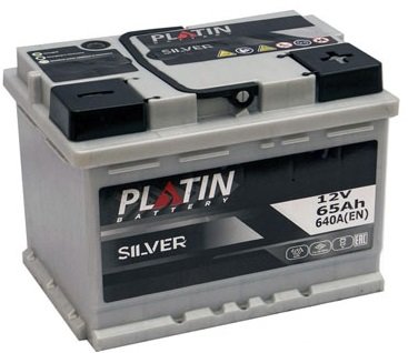 

Автомобильный аккумулятор Platin Silver L+ (65 А·ч)