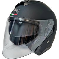 Мотошлем AIM JK526 526-008-XL (XL, черный матовый)