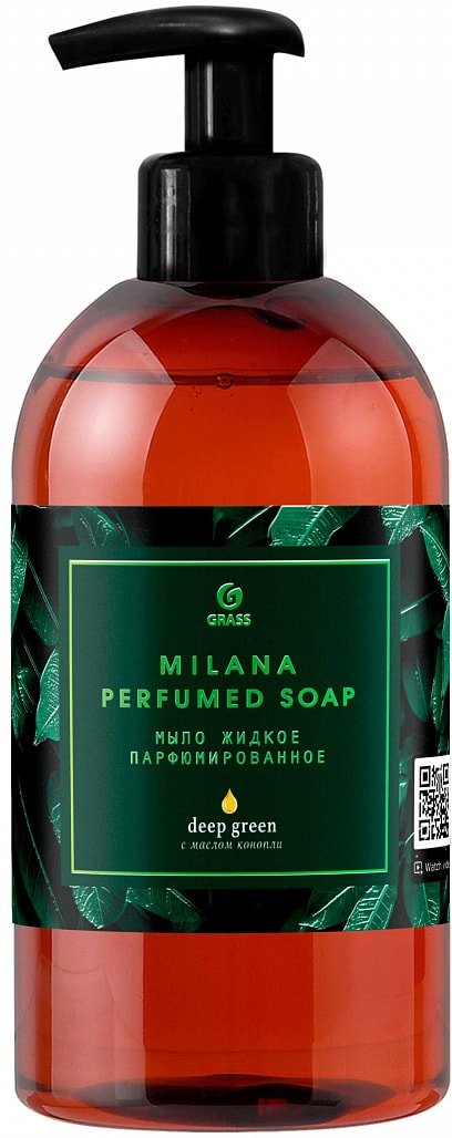 

Grass Мыло жидкое парфюмированное Milana Green Deep 300 мл