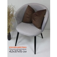 Декоративная подушка Matex Itaka Line 60-932 (коричневый)