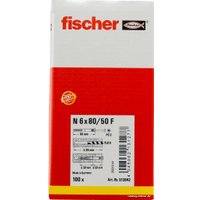 Дюбель-гвоздь Fischer N 6 x 80/50 F 513842 (100 шт)